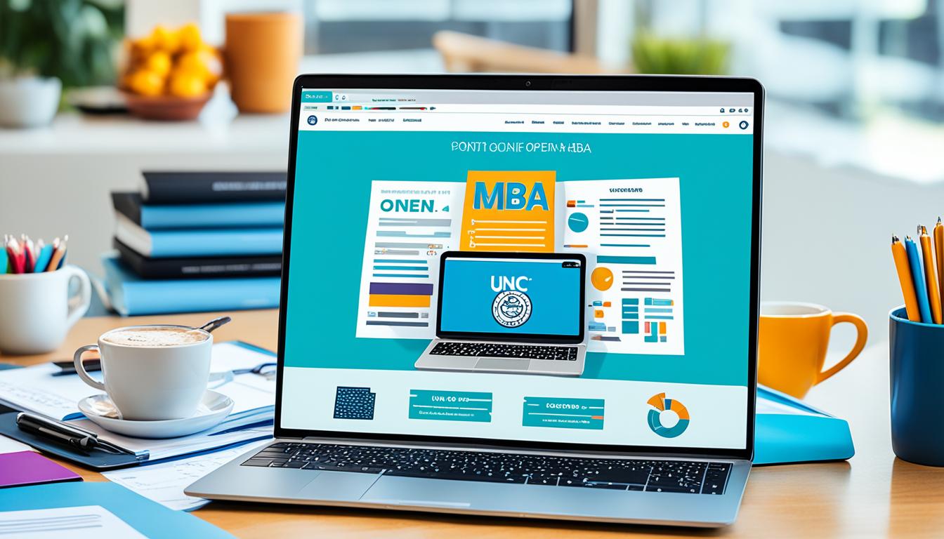 UNC online MBA requirements